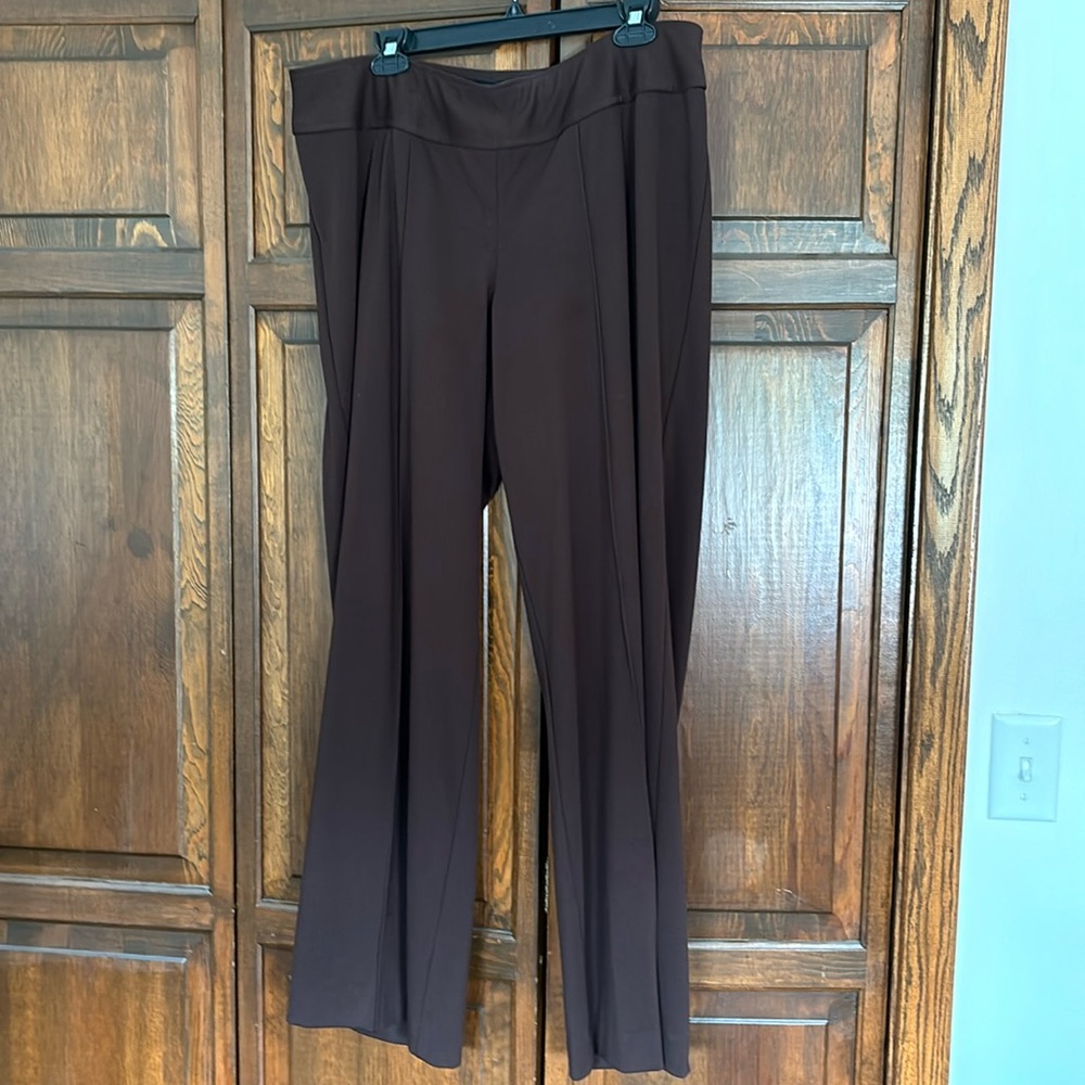 Lane Bryant 15/16 brown dress pants